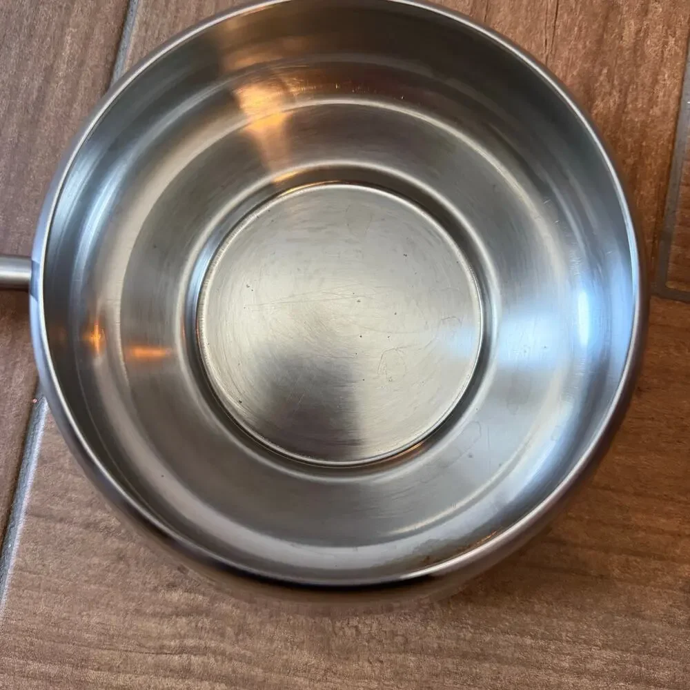 Vintage Spring Inox 18/8 Switzerland Fondue Stainless Steel W/ Lid